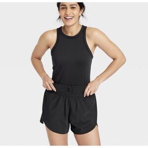 All in motion active high rise shorts 3” Inseam black S Small Women’s NWT Gym